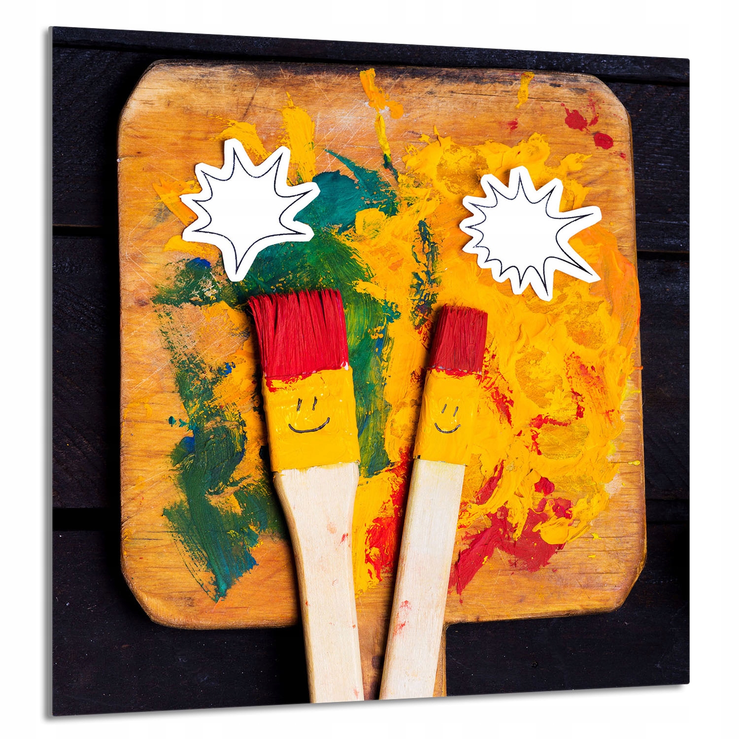 Skleněný Panel Do Kuchyně 60x65 Úsměv Tvrzené Sklo