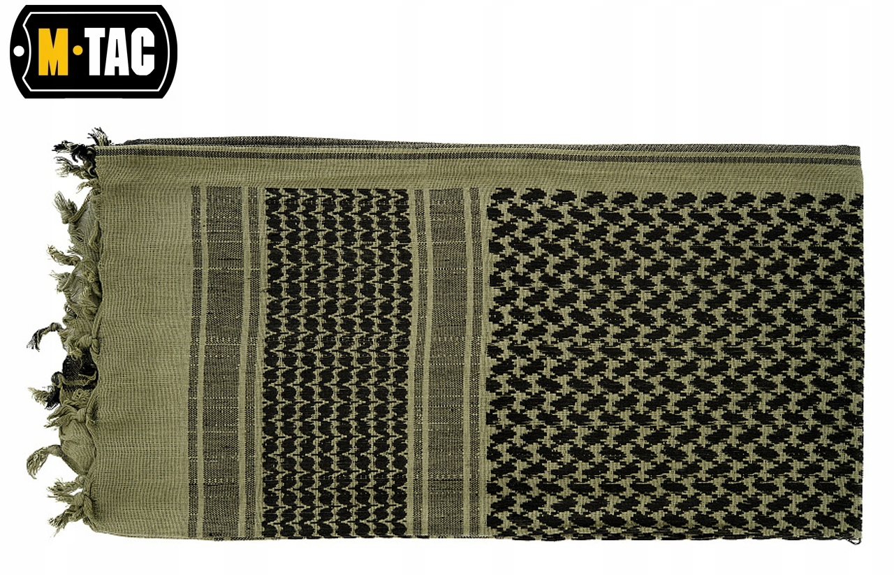 CHUSTA ARAFATKA SHEMAGH KEFIJA ZIELONA/CZARNA Rozmiar uniwersalny