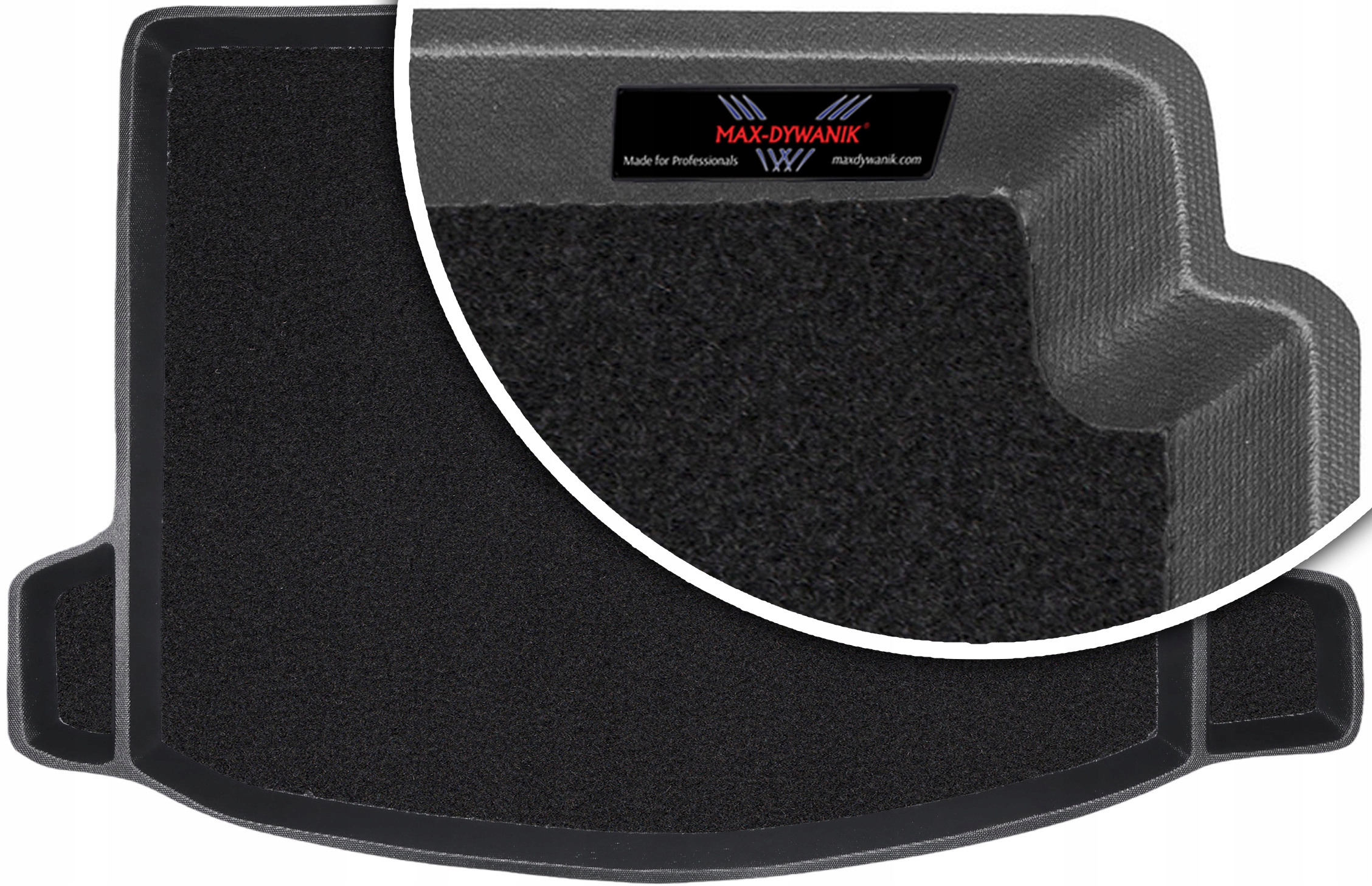 Honda Civic VIII Hatchback 2006-2011 Koberec do zavazadlového prostoru s velurovou podložkou