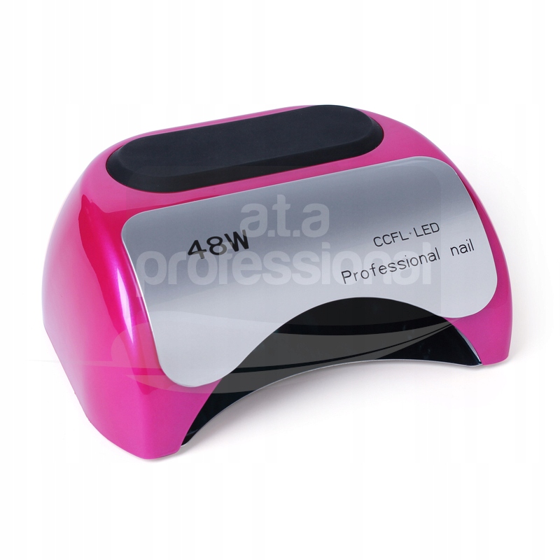 Lampa Do Paznokci Led Ccfl 48 W Sensor Pink