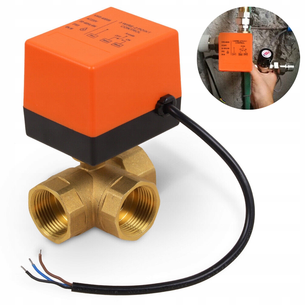 Elektroventil Kulový S Motorovým Pohonem 220 V 1 Palec DN25