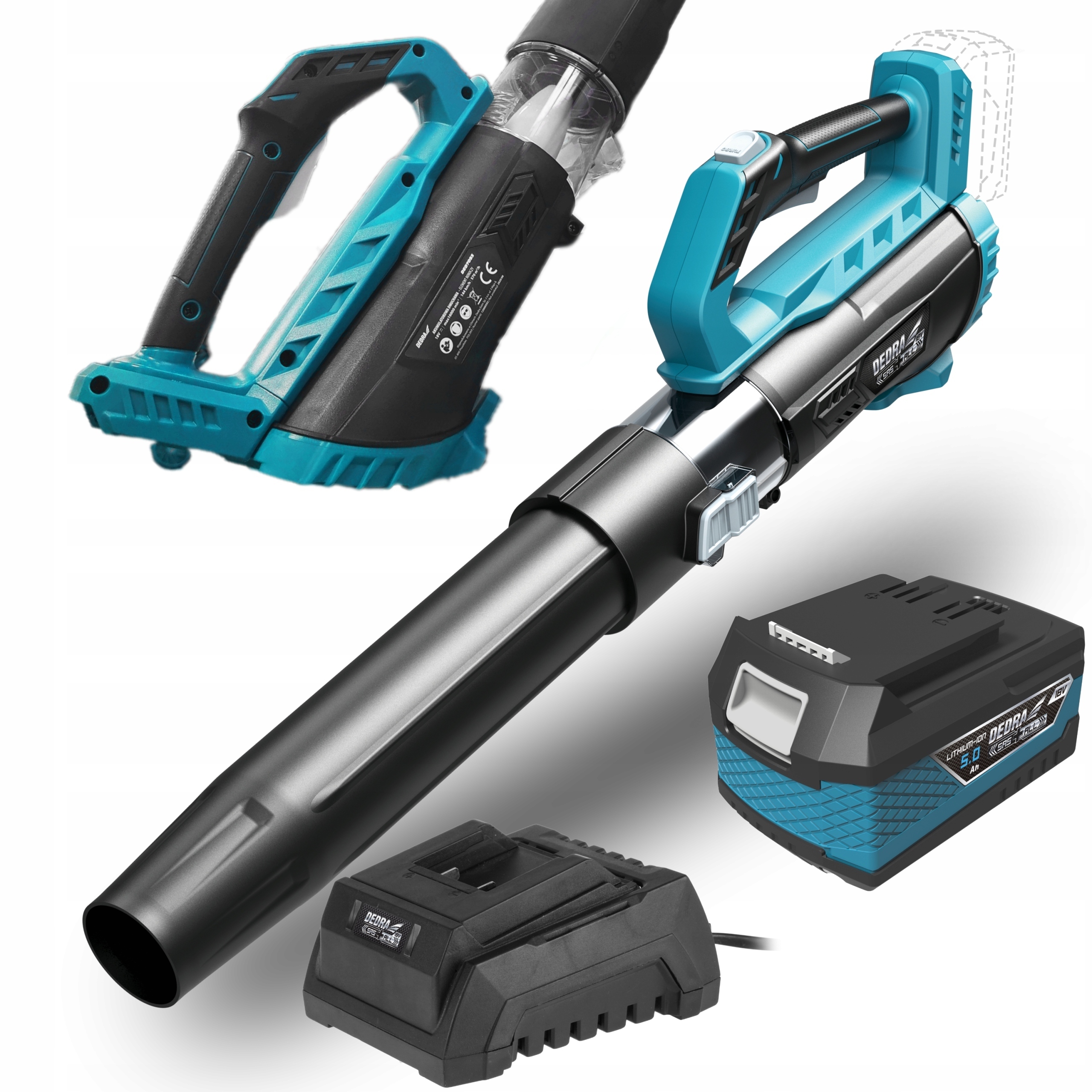 DEDRA DMUCHAWA DO LIŚCI ODKURZACZ aku 18V SAS+ 5AH