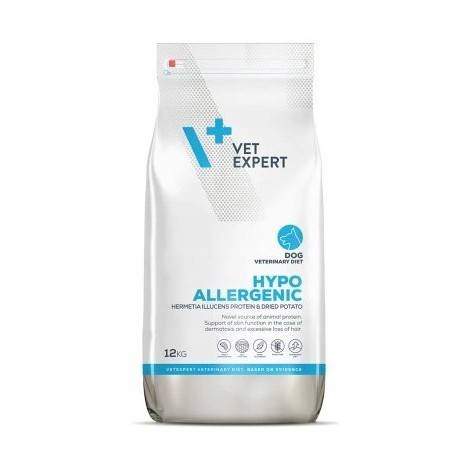 Levně Vetexpert Veterinary Diet Dog Hypoallergenic Insect 12kg Veterinární dieta pro psy s alergií, hmyzí protein, 12 kg
