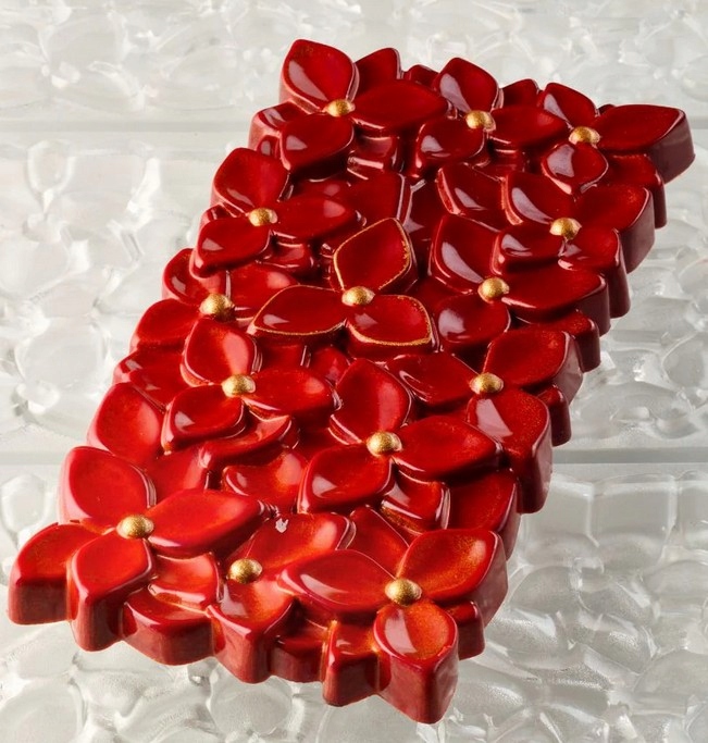 Forma na tabliczki czekolady Pavoni Bouquet PC5076