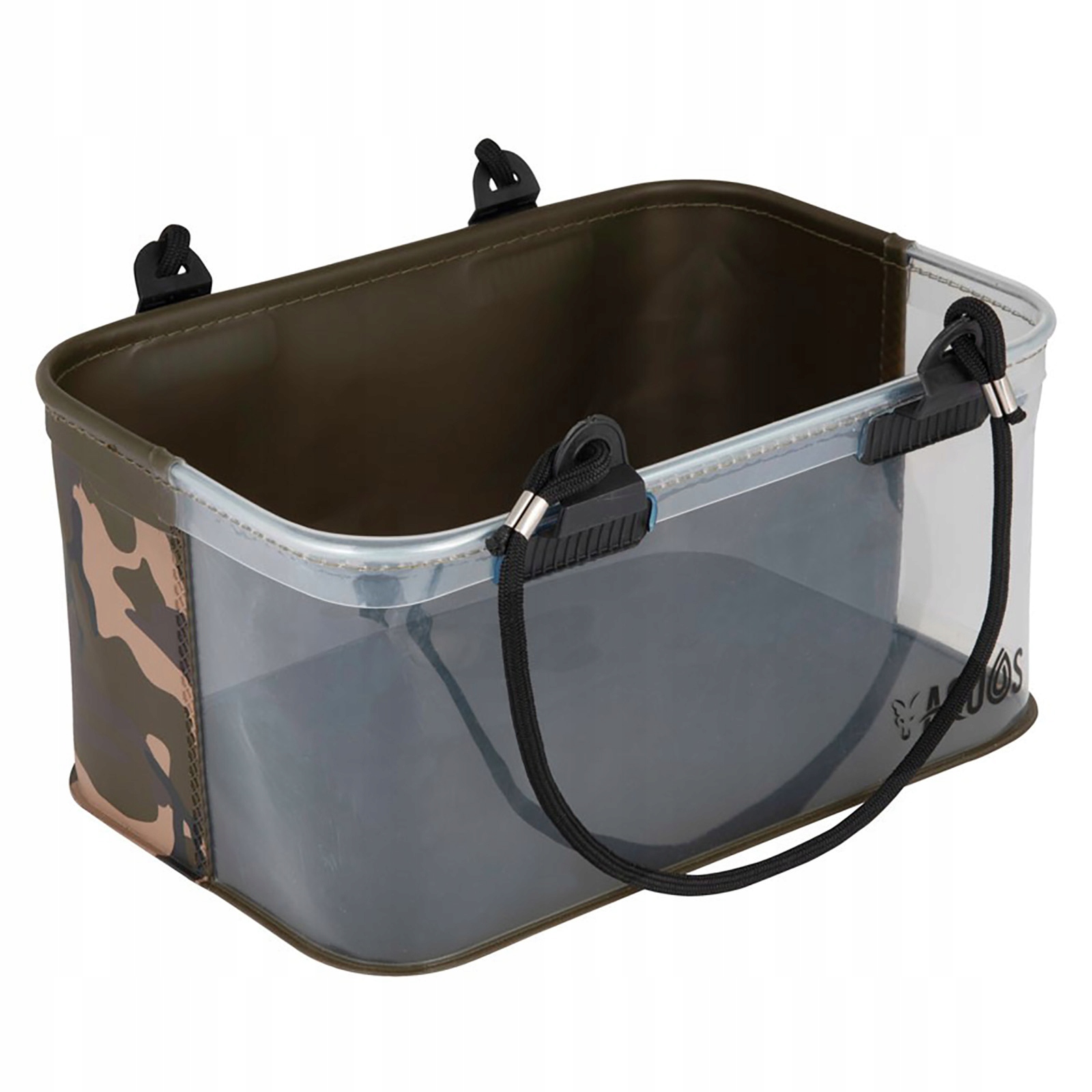 Kbelík Fox Aquos Camolite Water Rig Bucket Kbelík pro kontrolu návazců