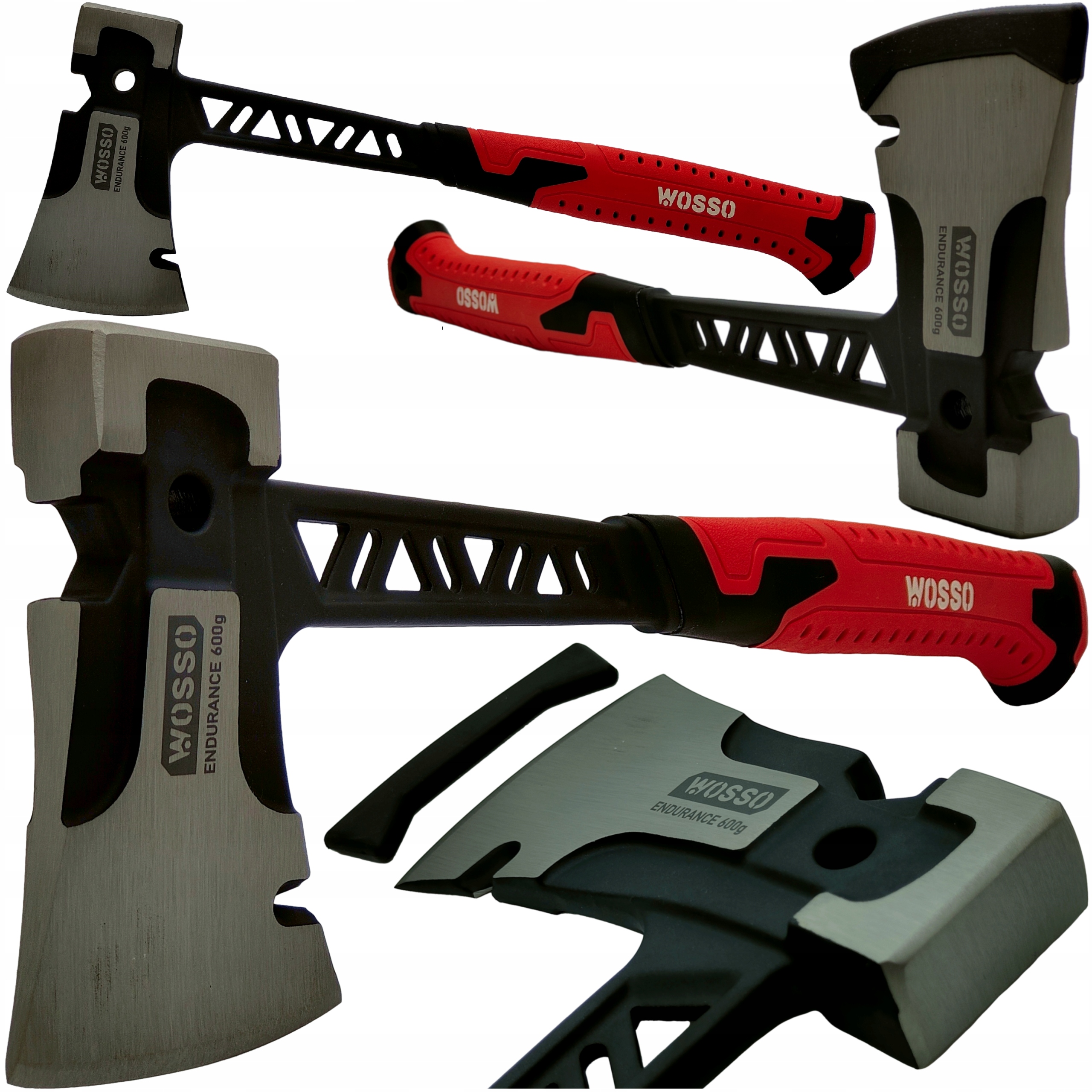 Siekiera Młotek Kuty Hartowany Siekiero-Młot Monoblock Siekierka 3w1 Mocna