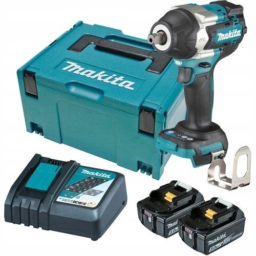 MAKITA KLUCZ UDAROWY 18V 1/2" 700Nm 2x5,0Ah WALIZKA MAKPAC DTW701RTJ