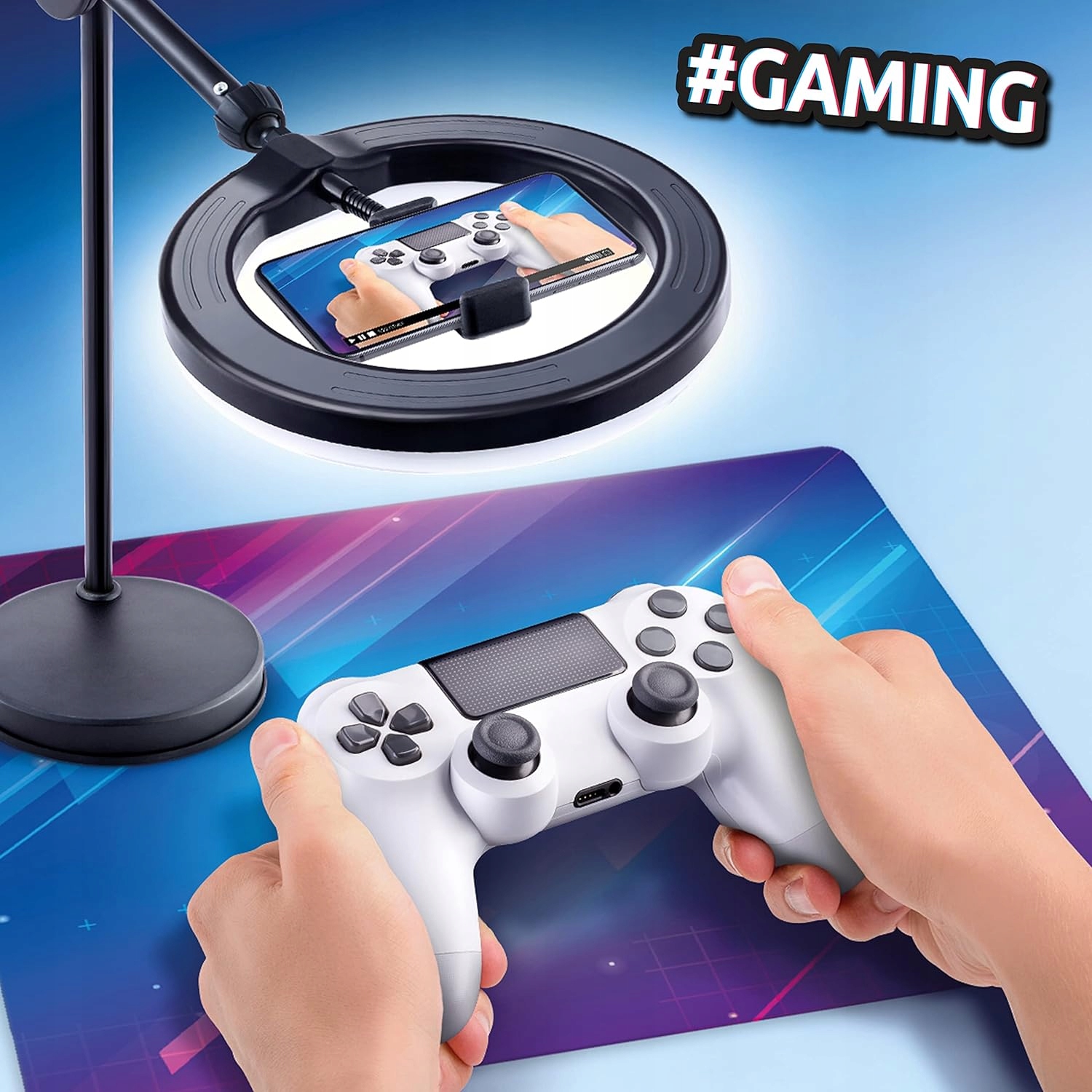 Zestaw Fotograficzny Lampa Pierścieniowa Tło Fotograficzne STUDIO CREATOR Producent Inna