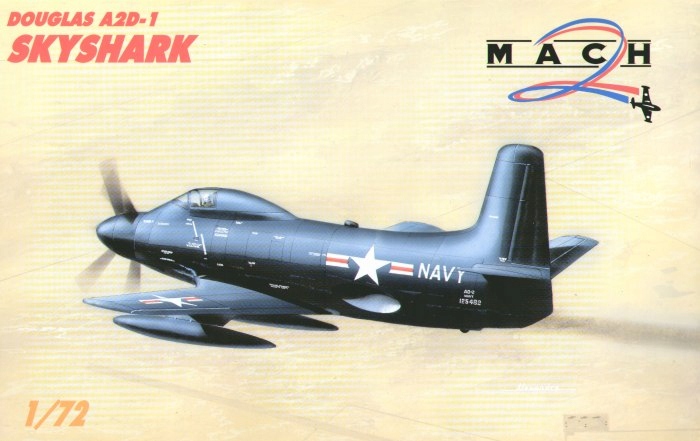 Mach 2 Gp 037 1/72 Douglas A2D-1 Skyshark