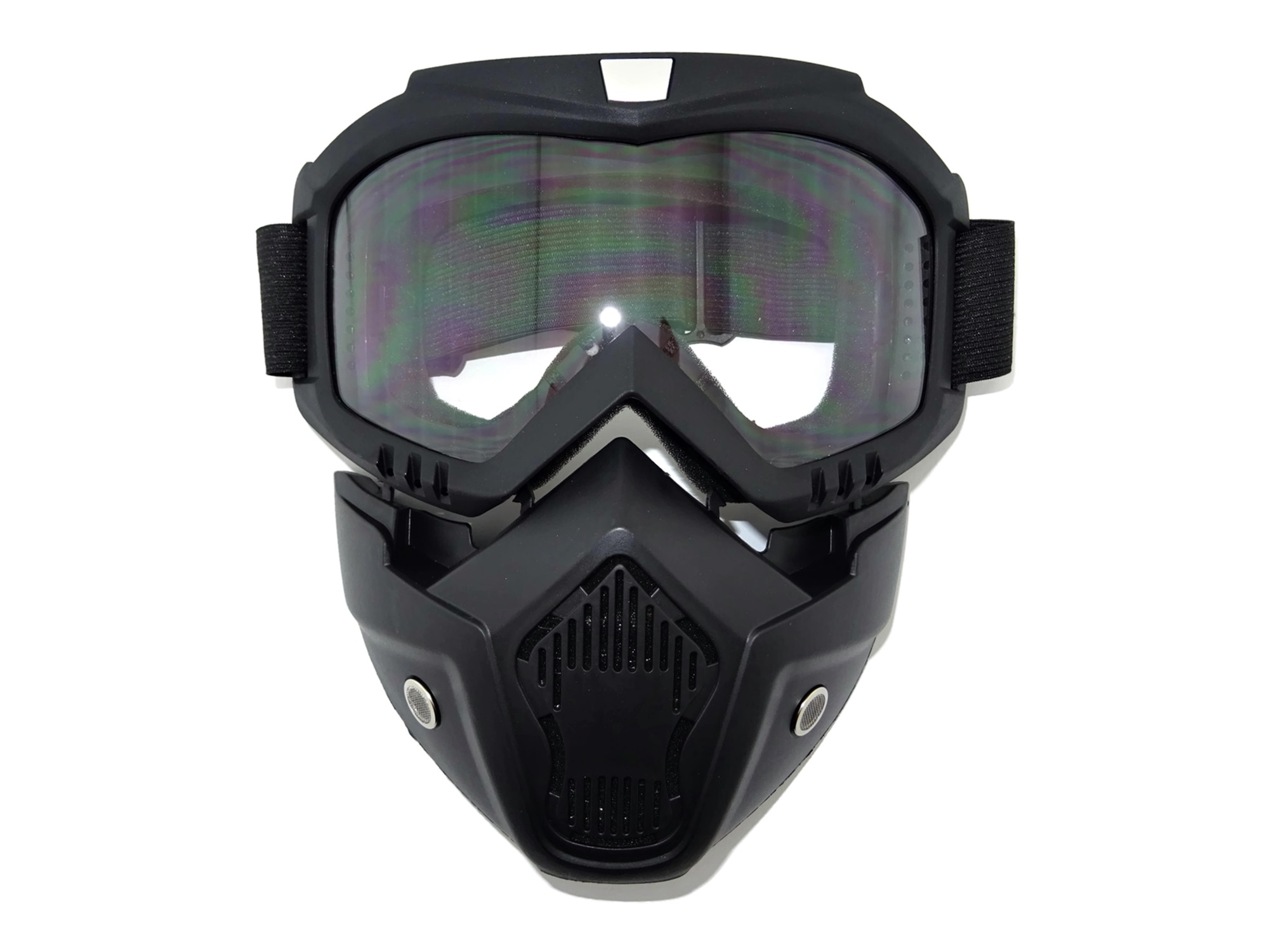 Gogle Motocyklowe na Motor Quad Enduro Maska UV400 przeźroczyste