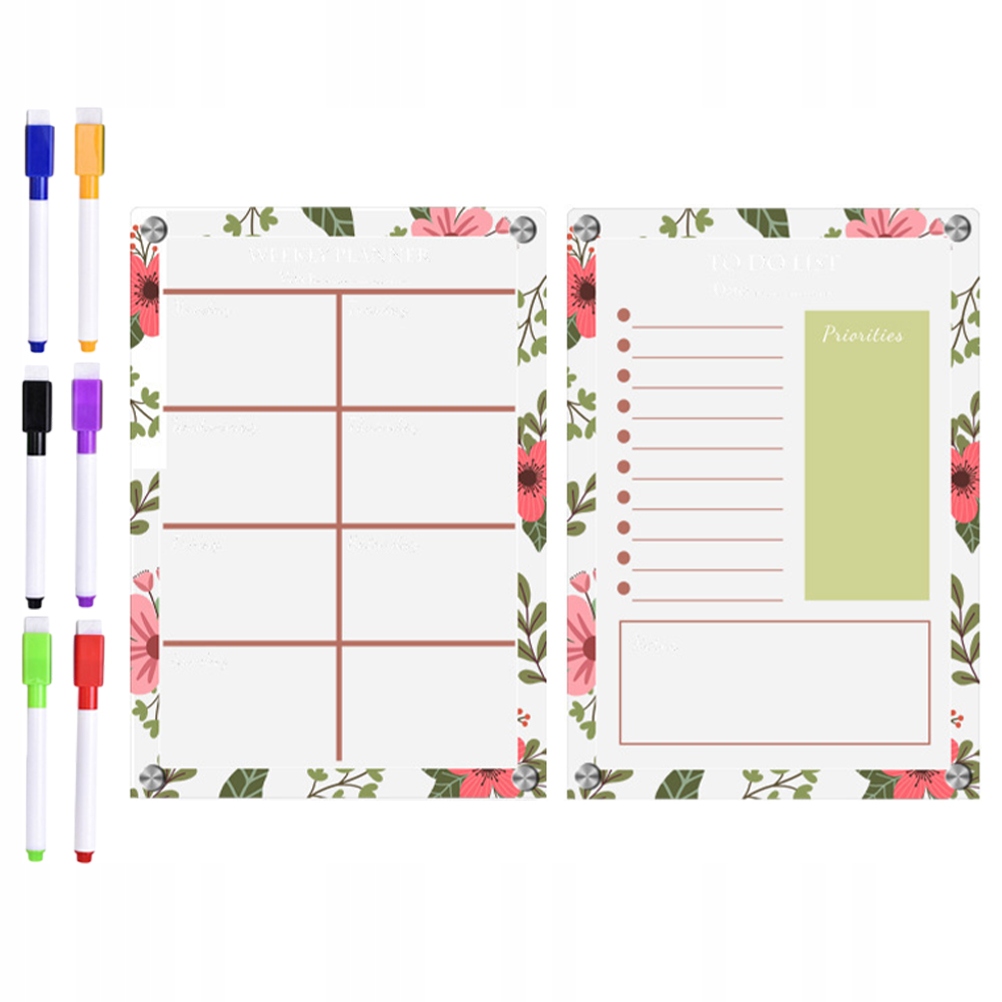 ORGANIZACJA BIUROWA MAGNETYCZNY MAGNES NA LODÓWKĘ