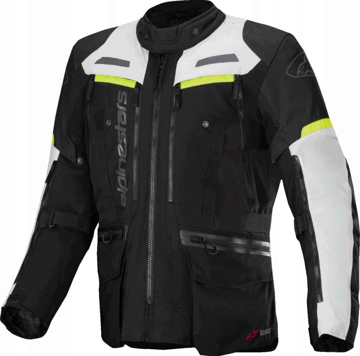 Motocyklová Bunda Alpinestars Bogota Pro Drystar Black/gray/yellow 4XL