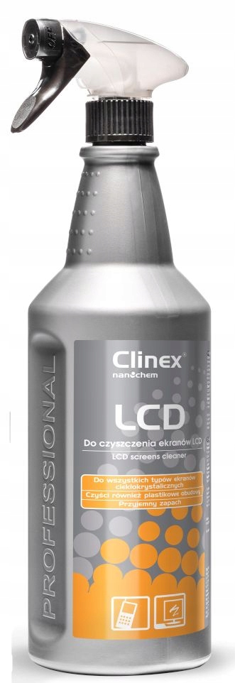 

Clinex LCD - Płyn Do Czyszczenia Monitorów Ekranów