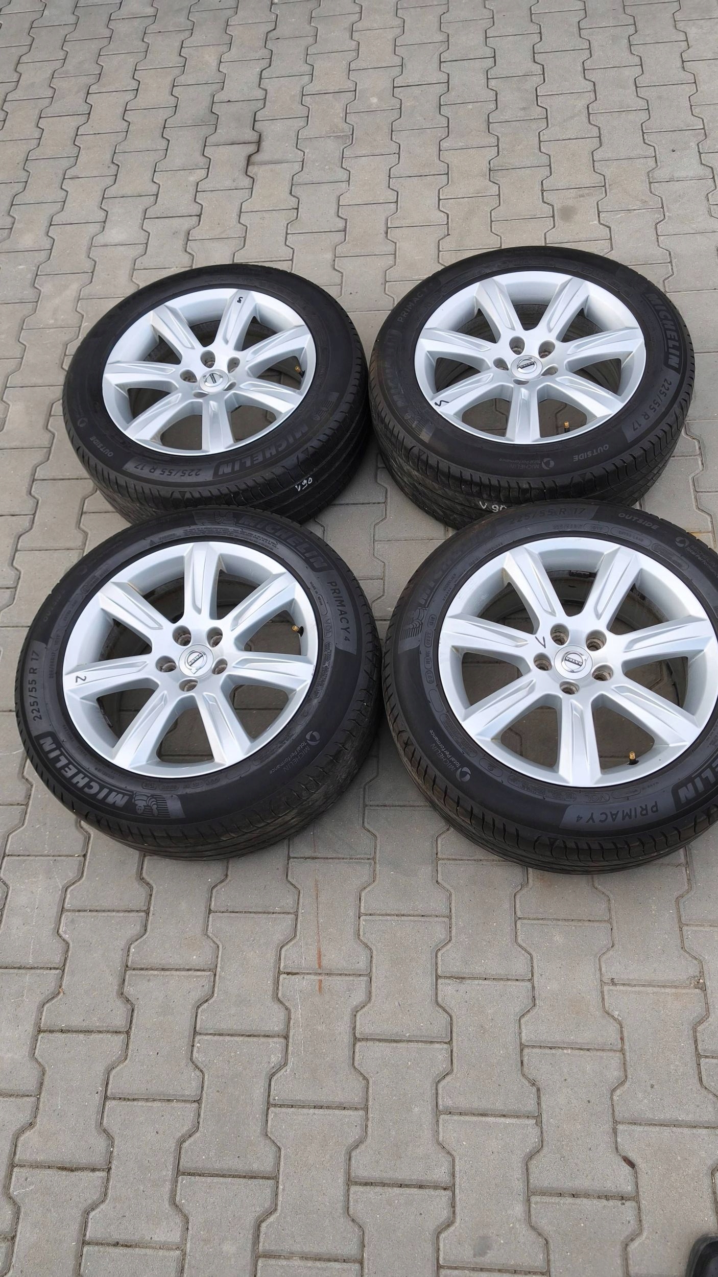 Volvo S90, V90 31362838 disc 17 discs wheels tyres