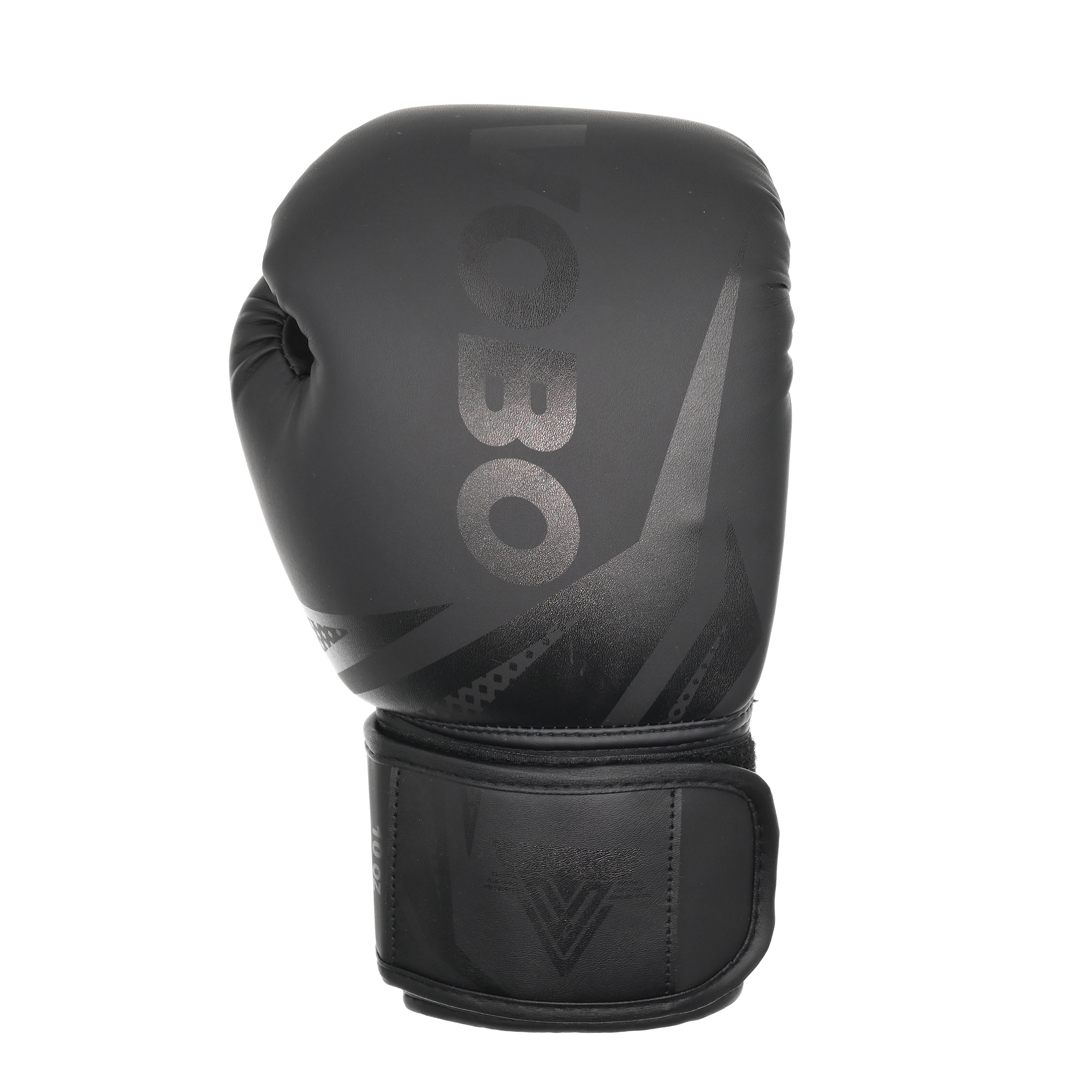 Rękawice bokserskie 8 oz dla dzieci VoBo do boksu czarne treningowe