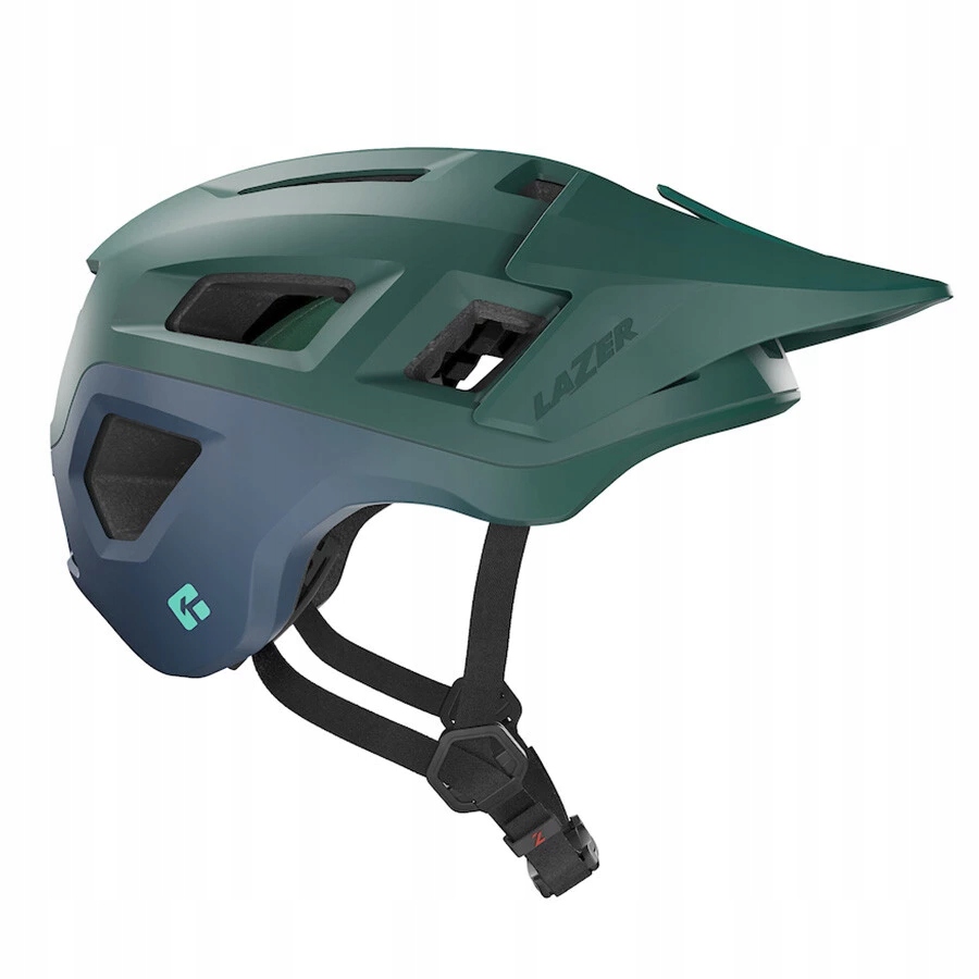Lazer Mtb Přilba Coyote Kineticore,zelená/modrá Mat M/55-59 cm