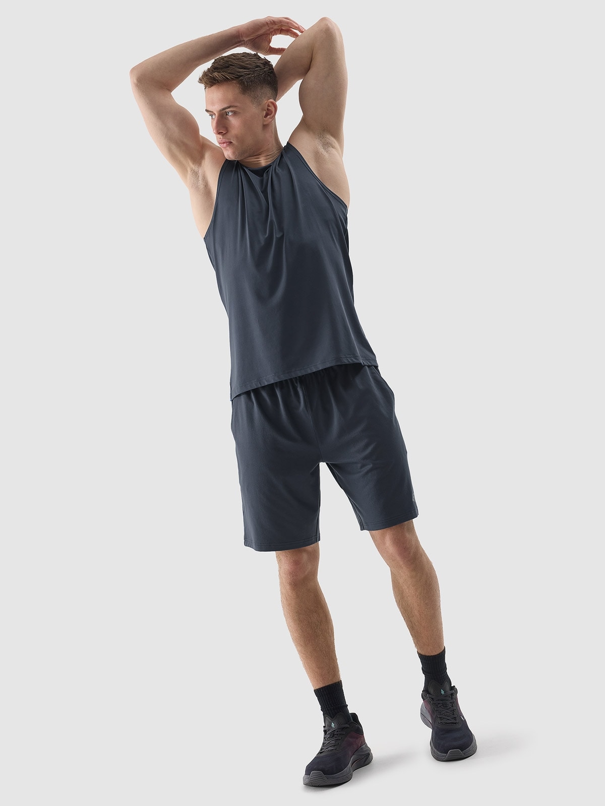 SPODENKI treningowe 4F 4FWSS24TFSHM383-32S-3XL Marka 4F