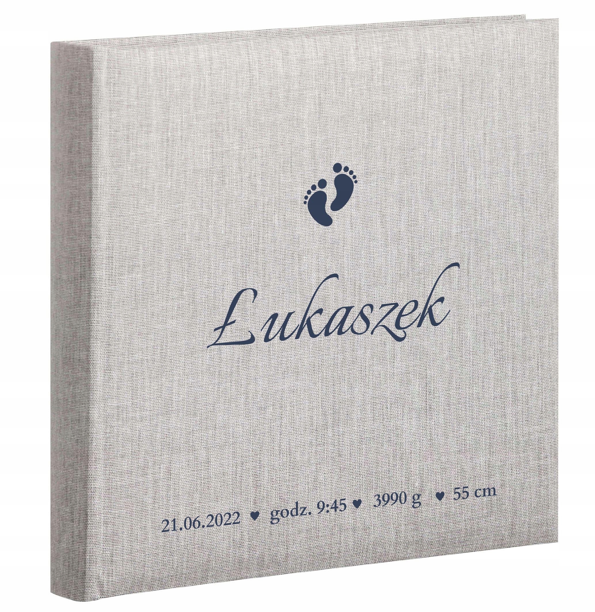 Album dziecka zdjęcia wklejane 30 kart Twój Nadruk Roczek Goldbuch