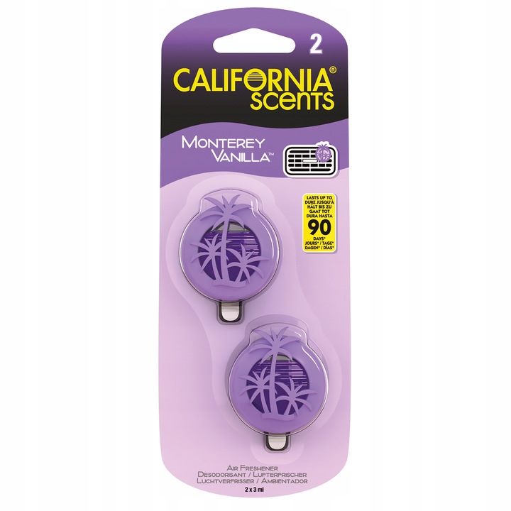 California Scents Air Freshener - Monterey Vanilla