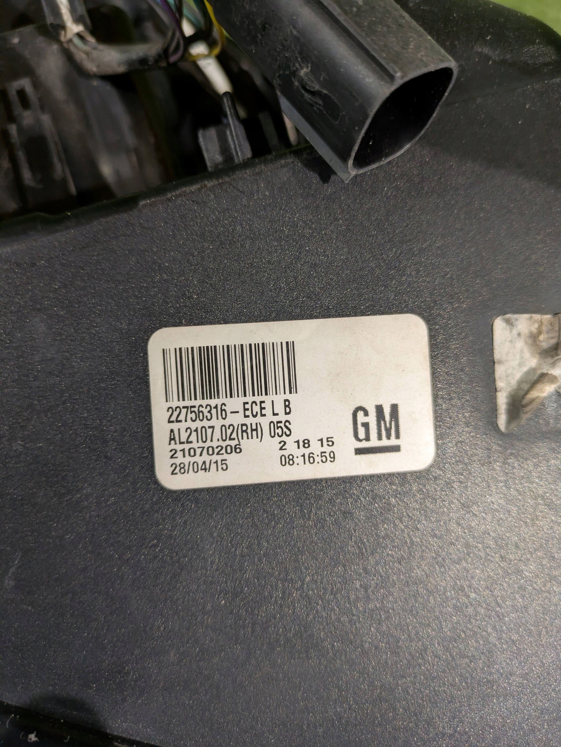 light rear right right rear part OPEL INSIGNIA A LIFT NR.163