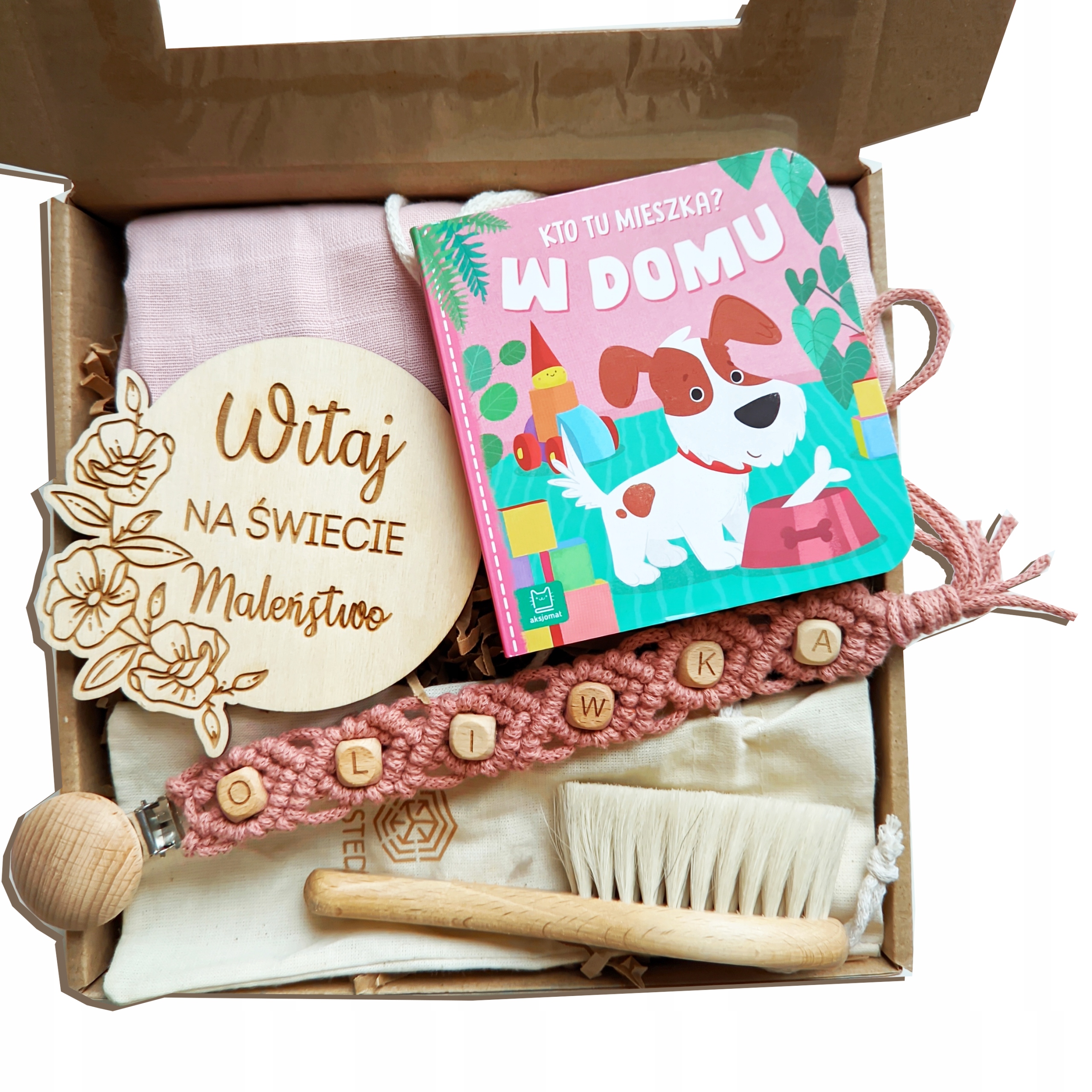 dárková sada hraček pro miminka přívěsek