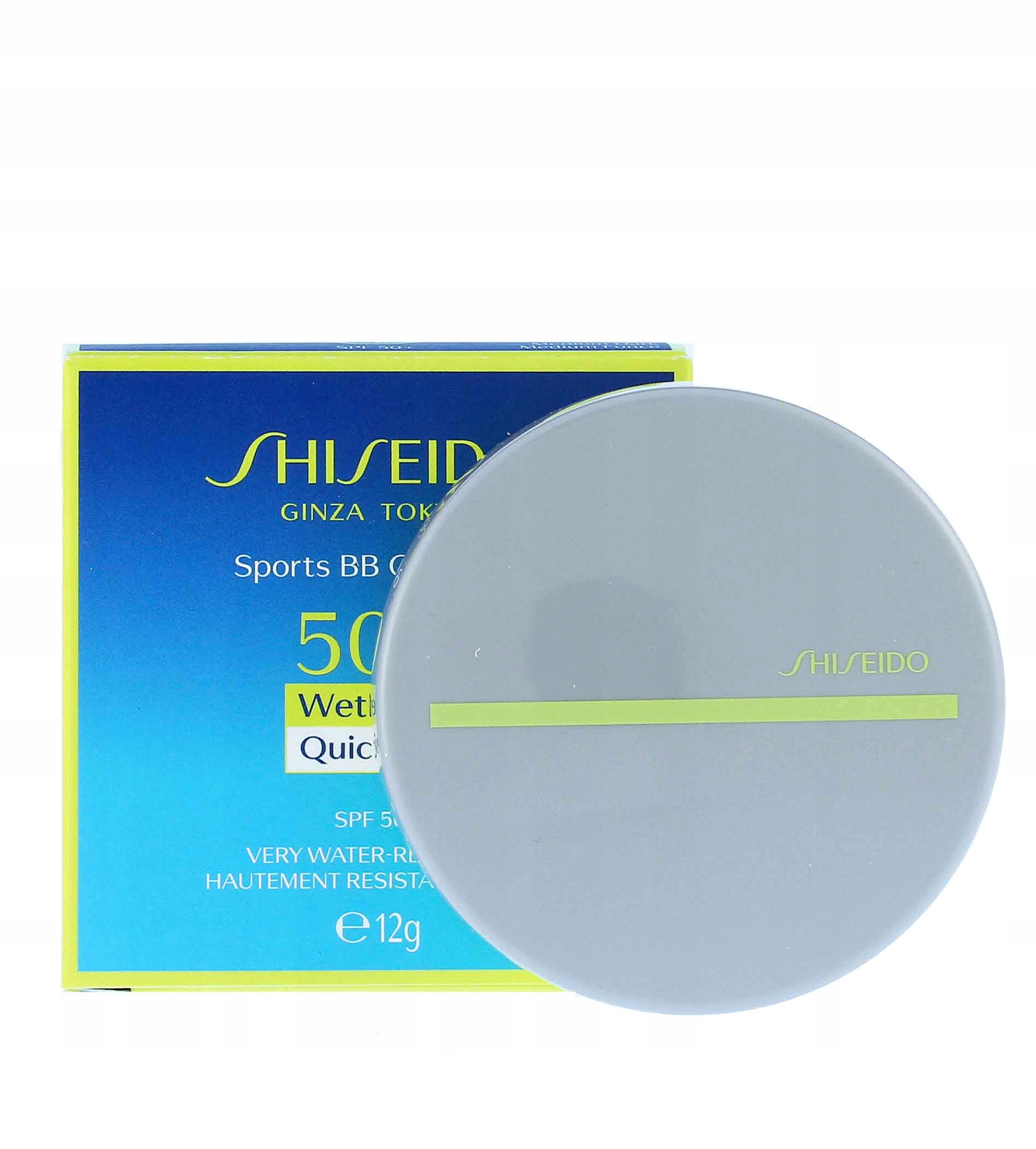 Shiseido Sun Care Sports Bb Compact kompaktní Bb krém Spf 50+ 12 g Medium D