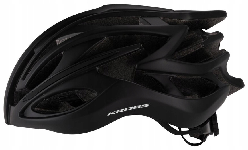 Kask Rowerowy Kross Peleton Pro Rozmiar L Czarny Szosowy (58-61cm)