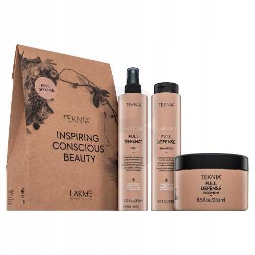 Lakmé Teknia Full Defense Pack sada pro ochranu a lesk vlasů 300 ml 300 m