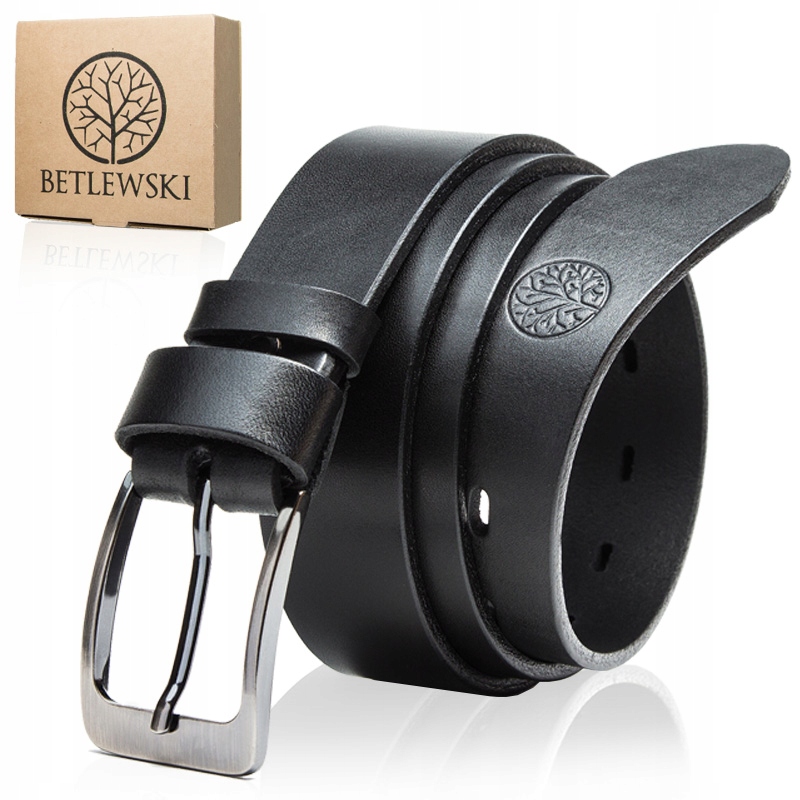 

Skórzany Pasek Męski Do Spodni Skóra Betlewski 135