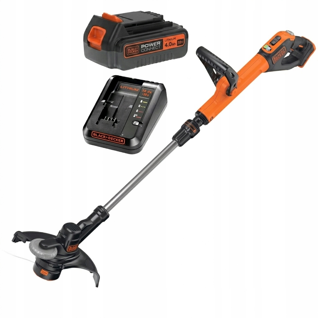 Vyžínač Black+Decker STC1840EPC 18V 4.0Ah 30cm PowerCommand Kosa sada