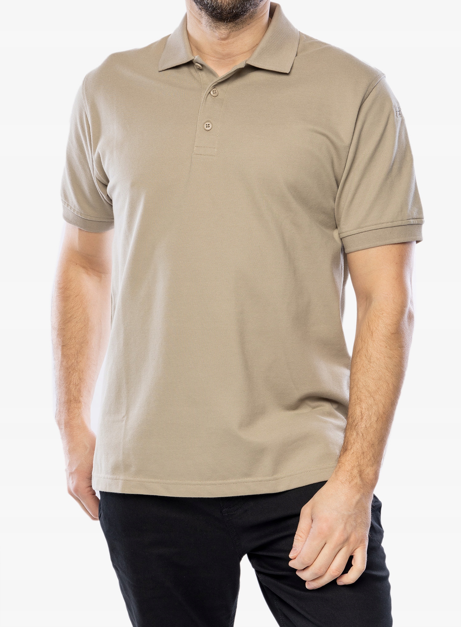 Bavlněné polo tričko 5.11 Professional S/s stříbrná písková L