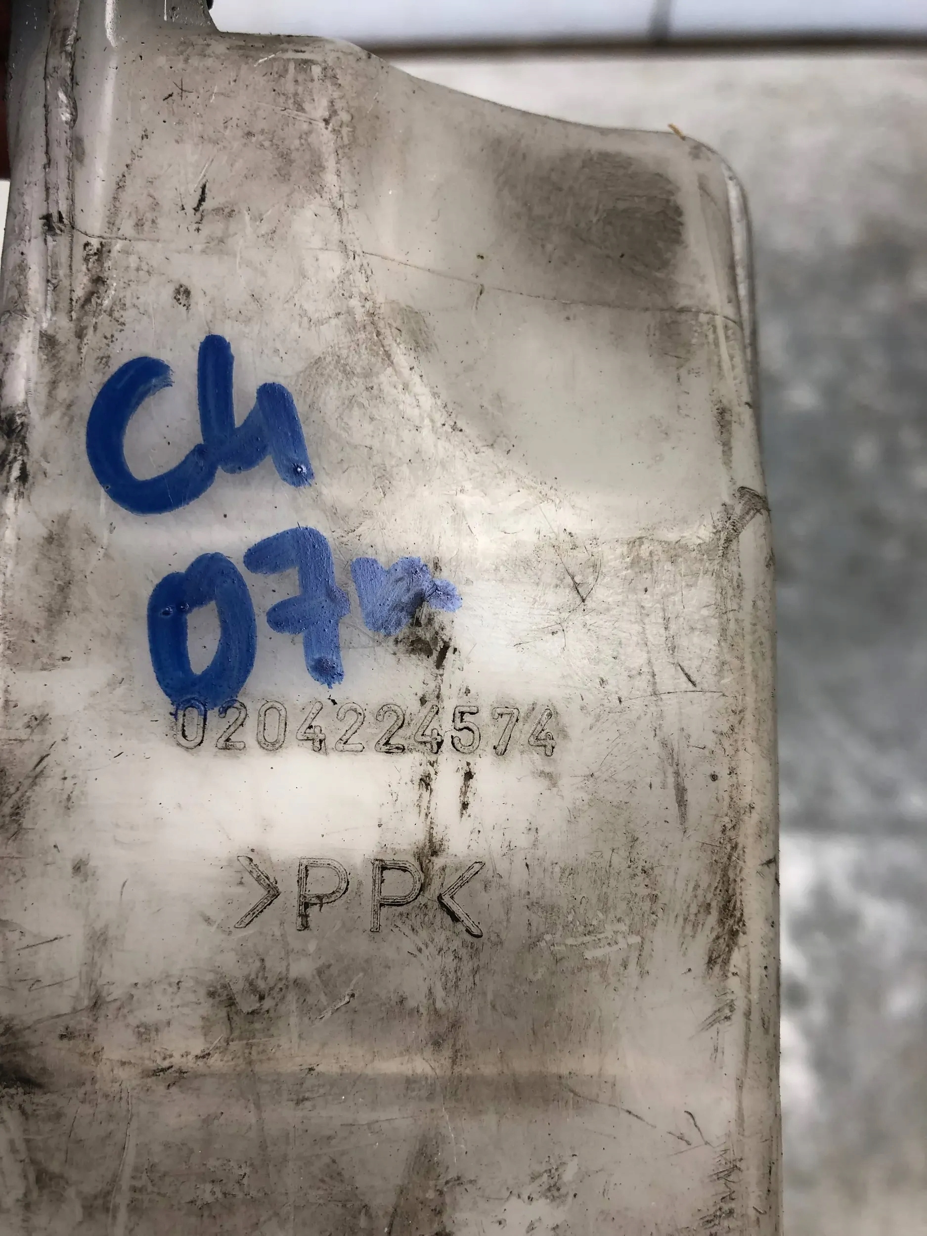 Behälter des Gasses Brems- CITROEN C4 und 0204224574