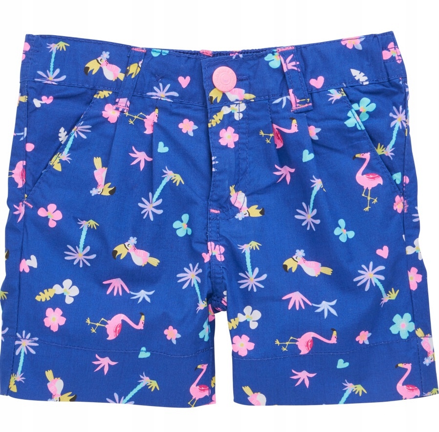 

Dziewczęce Szorty Spodenki Flaming Papuga 116