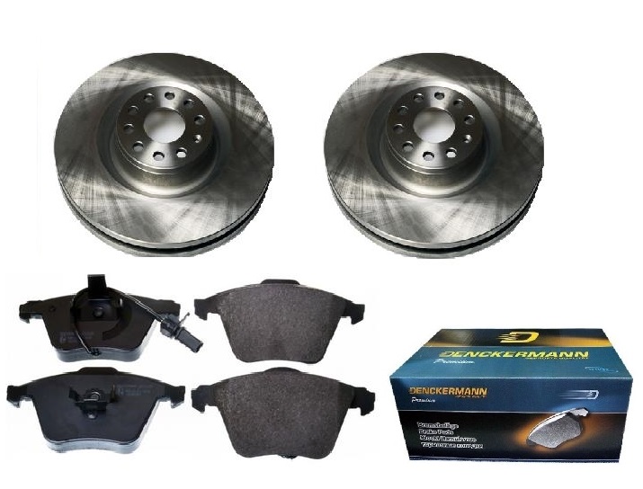 Kotouče Kostky Vw Passat B6 Superb II Přední 345 mm