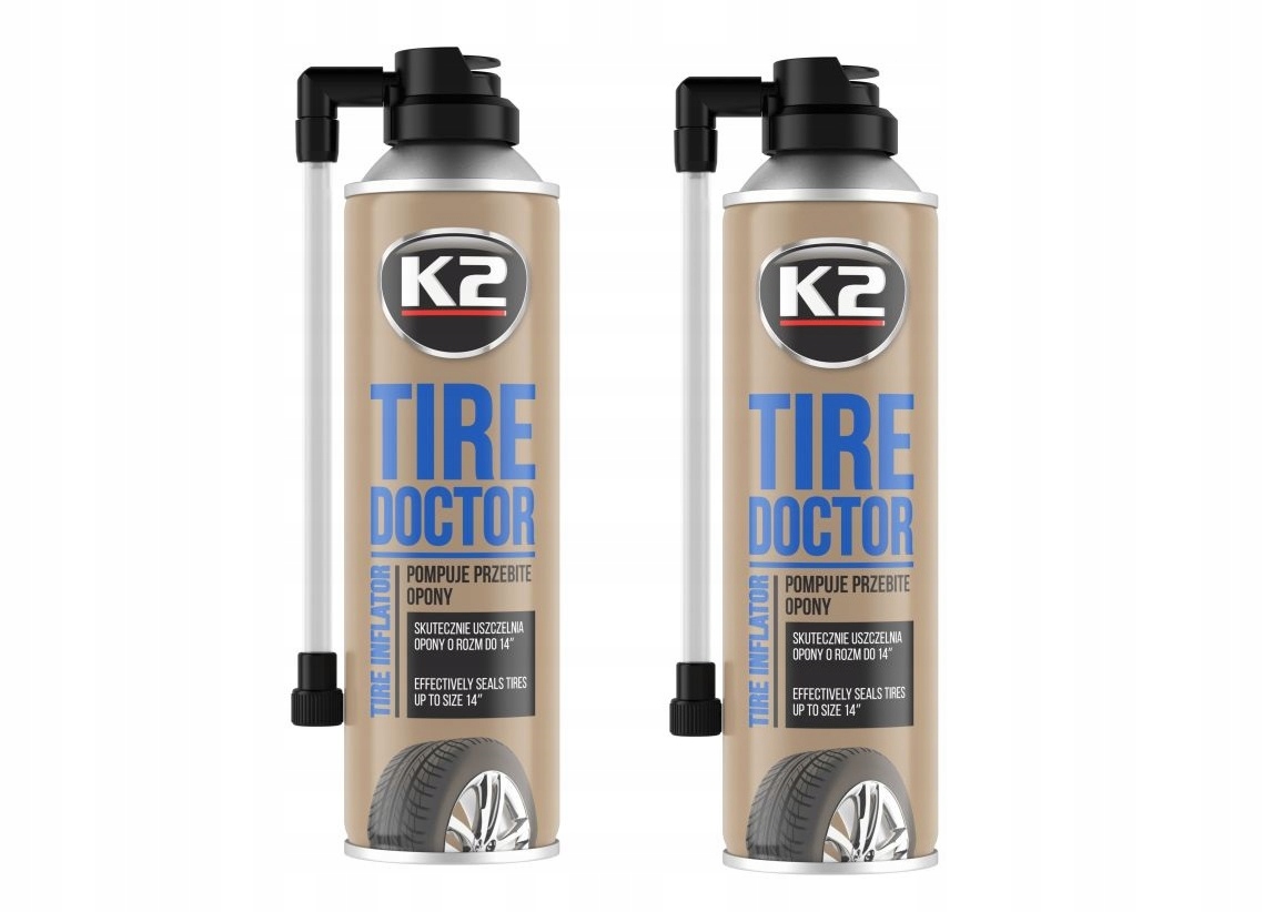 

K2 Tire Doktor 400ML Koło Zapasowe W Sprayu