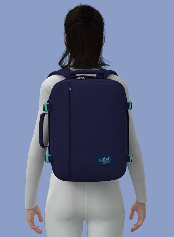 Plecak 40x30x20 Classic Backpack 28L CabinZero niebieski deep ocean Rodzaj inny