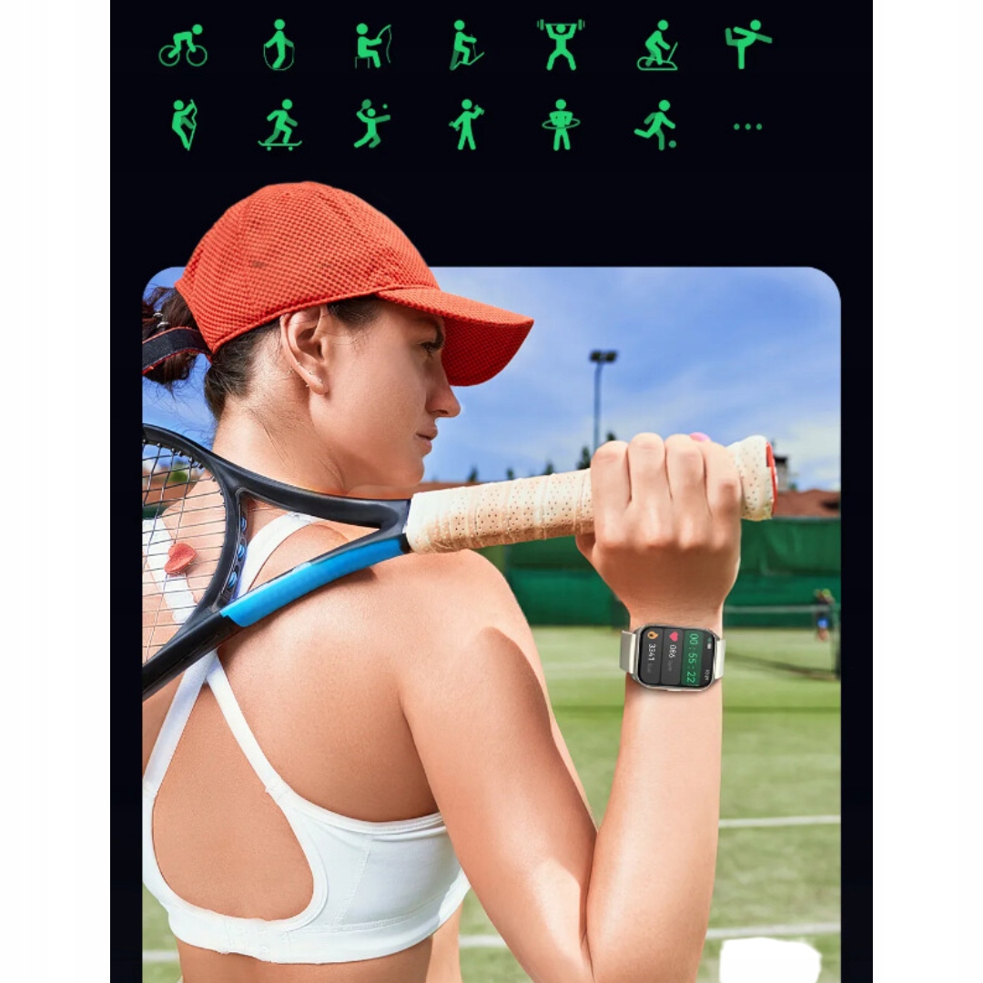 SMARTWATCH HAYLOU WATCH PRO 2 FITNESS Kompatybilność systemowa Android iOS