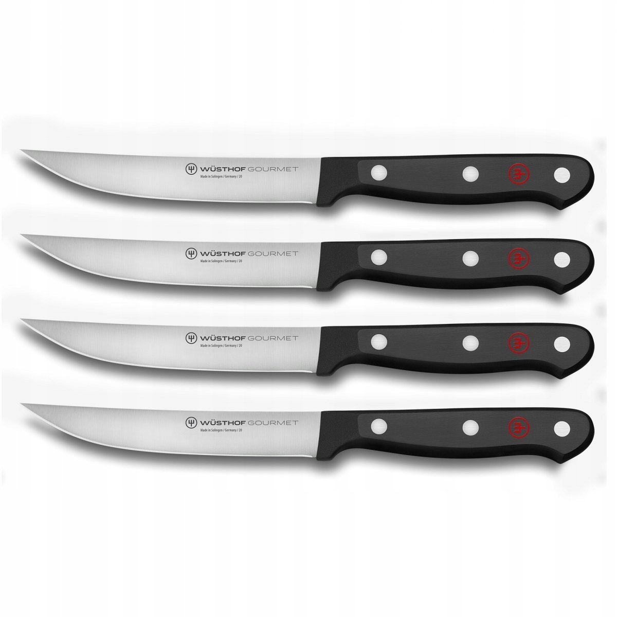 Gourmet Sada 4 nožov na steaky 12 cm Wüsthof