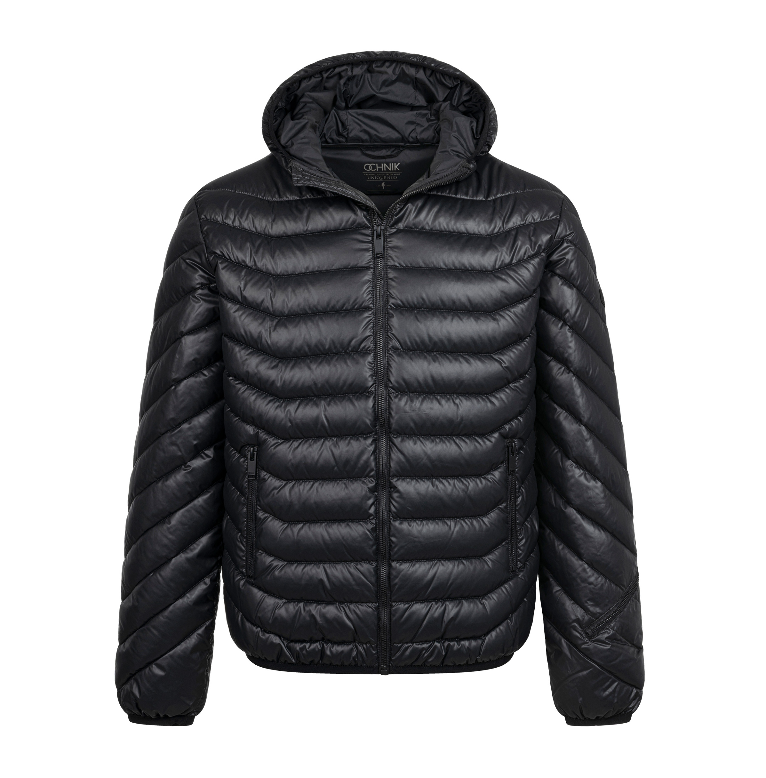 Ochnik Pánská bunda v černé barvě KURMT-0380-99(Z25) XXL