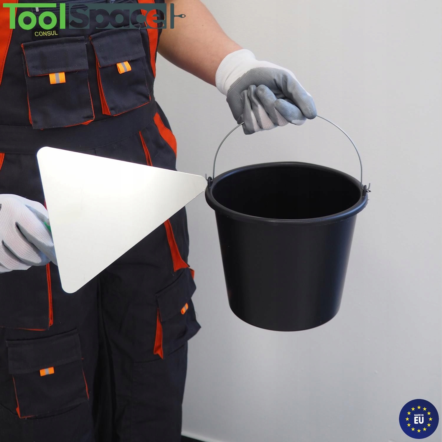 KIELNIA MURARSKA NIERDZEWNA 200 mm UCHWYT GUMOWY Szerokość 20 mm