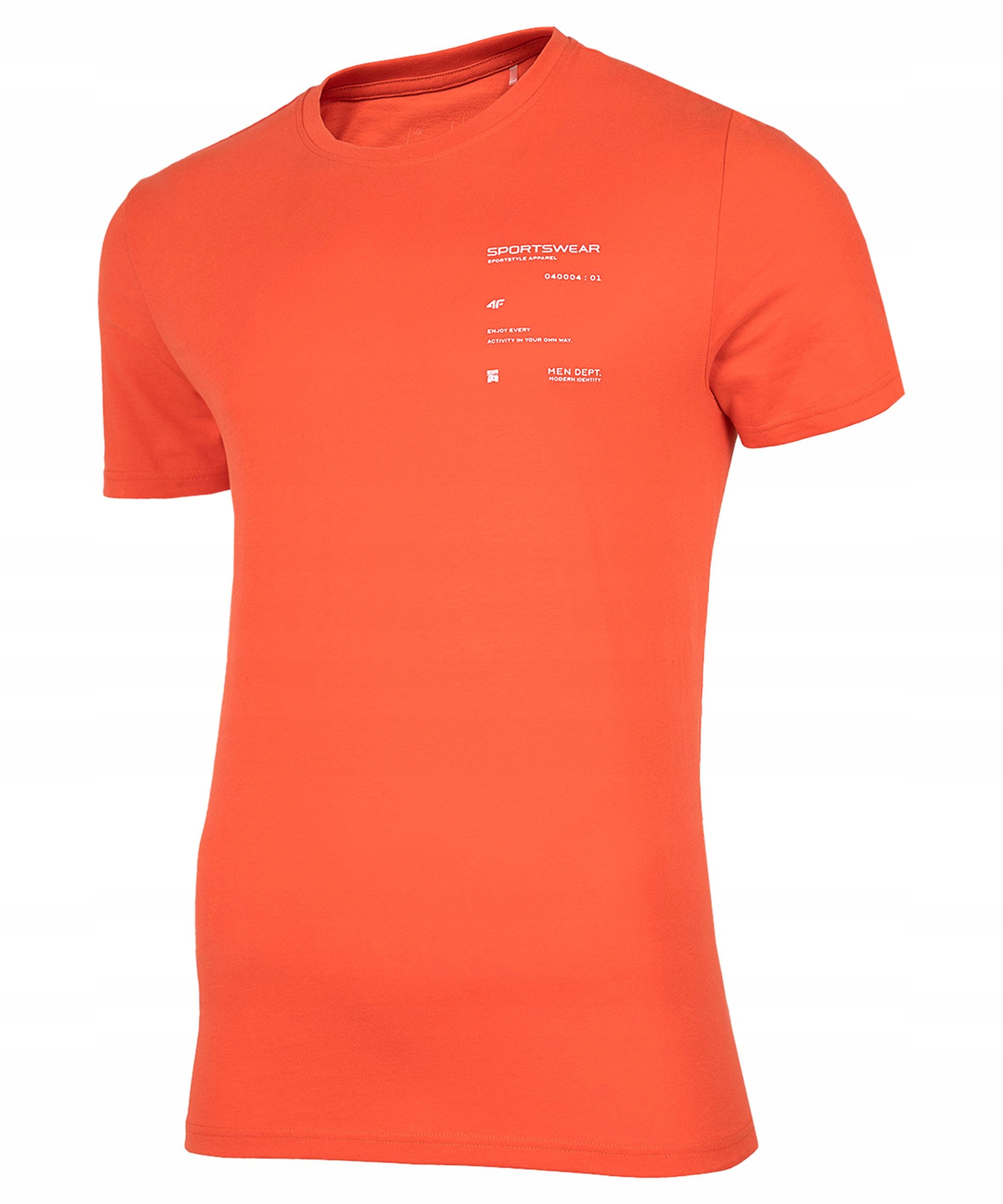 

Koszulka 4F Męska H4Z22 TSM016 Pomarańcz R. XL