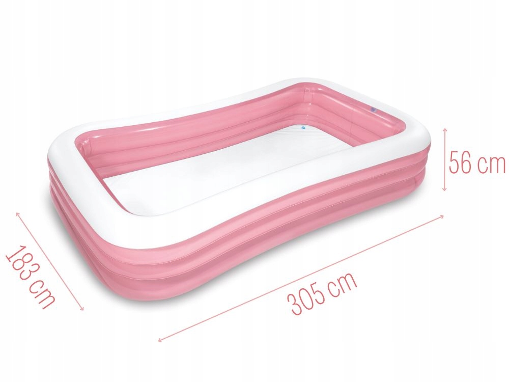 Duży Basen Ogrodowy Intex Dmuchany 58487 305x183 Stan opakowania oryginalne