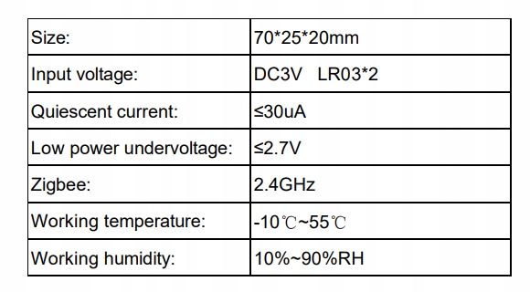 WIFI CYFROWY HIGROMETR TERMOMETR STACJA POGODY Kolor biały