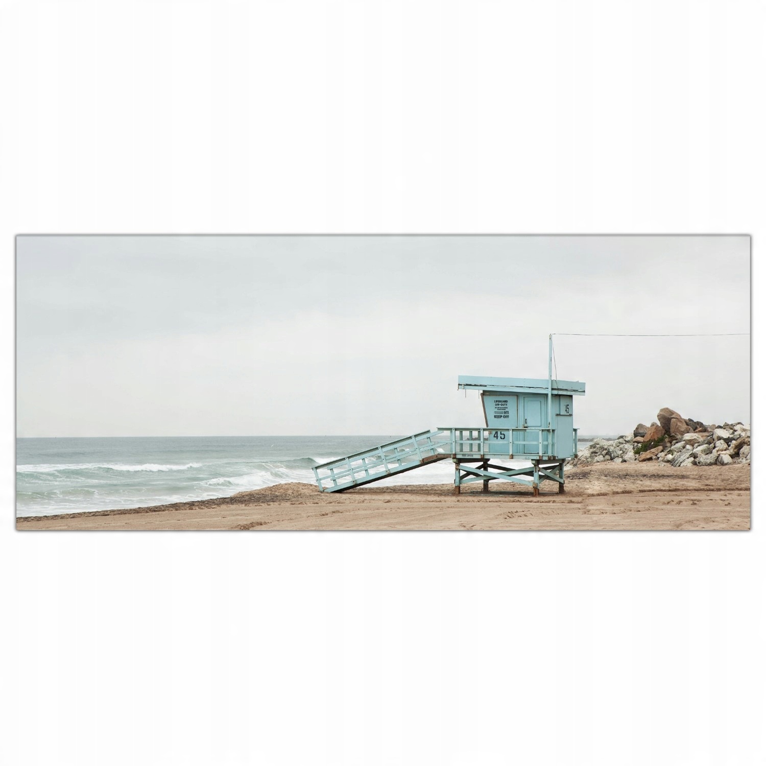 

Hartowany Obraz Szklany Kalifornia Plaża 125x50