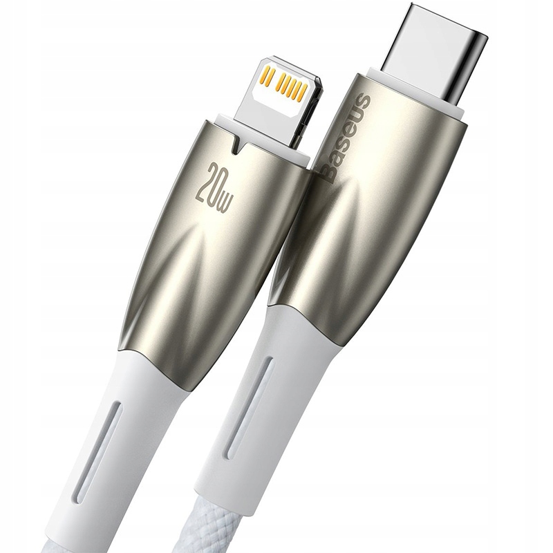 

Kabel Usb-c do Lightning, 20W, 2m przewód Baseus