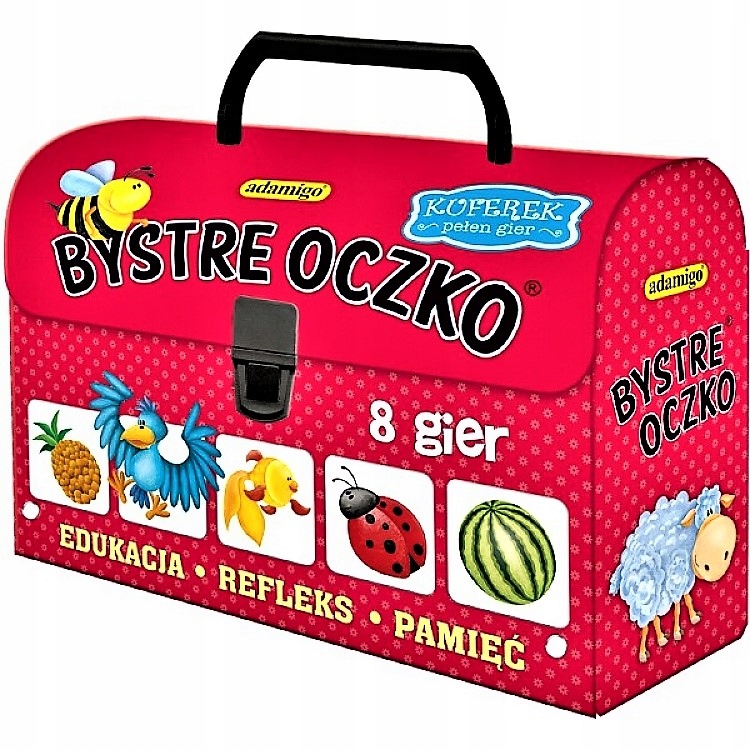 

Gra Edukacyjna Zestaw Kuferek Bystre Oczko Adamigo