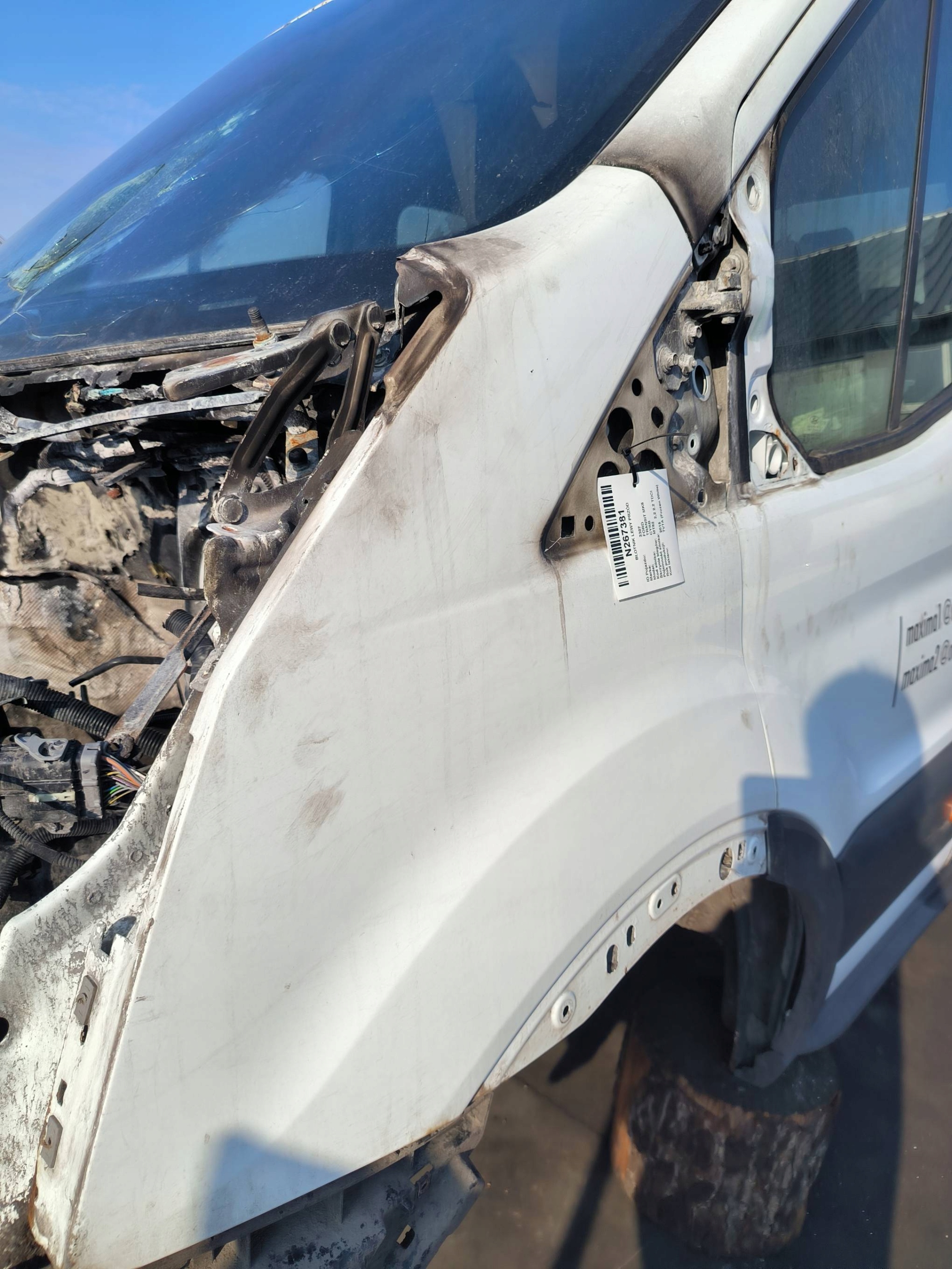 parafango sinistra Anteriore FORD TRANSIT MK8