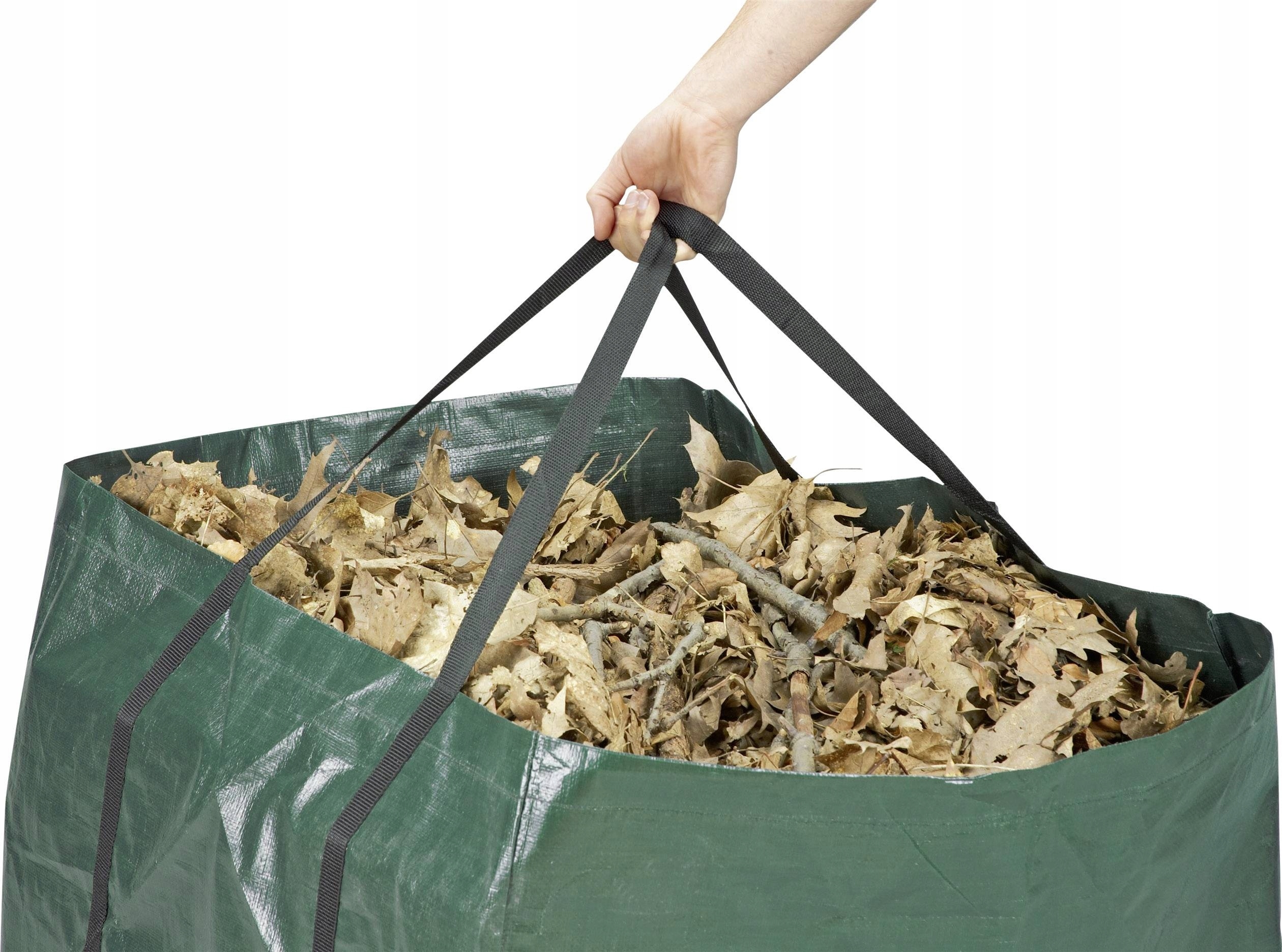 KOSZ 120L OGRODOWY SKŁADANY NA LIŚCIE TRAWĘ TORBA