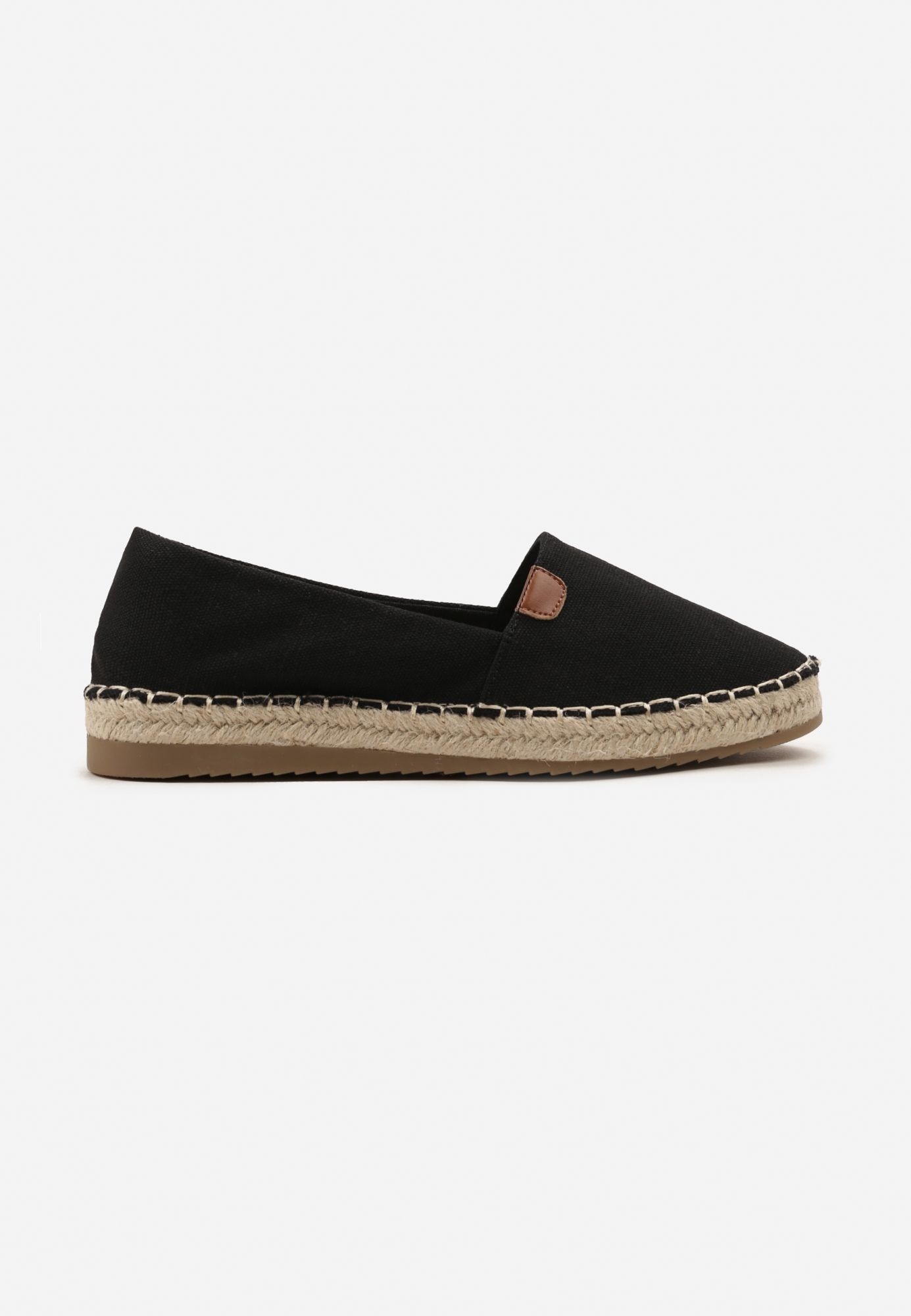 Renee Czarne Espadryle damskie 38 Wysokość obcasa/platformy 3 cm