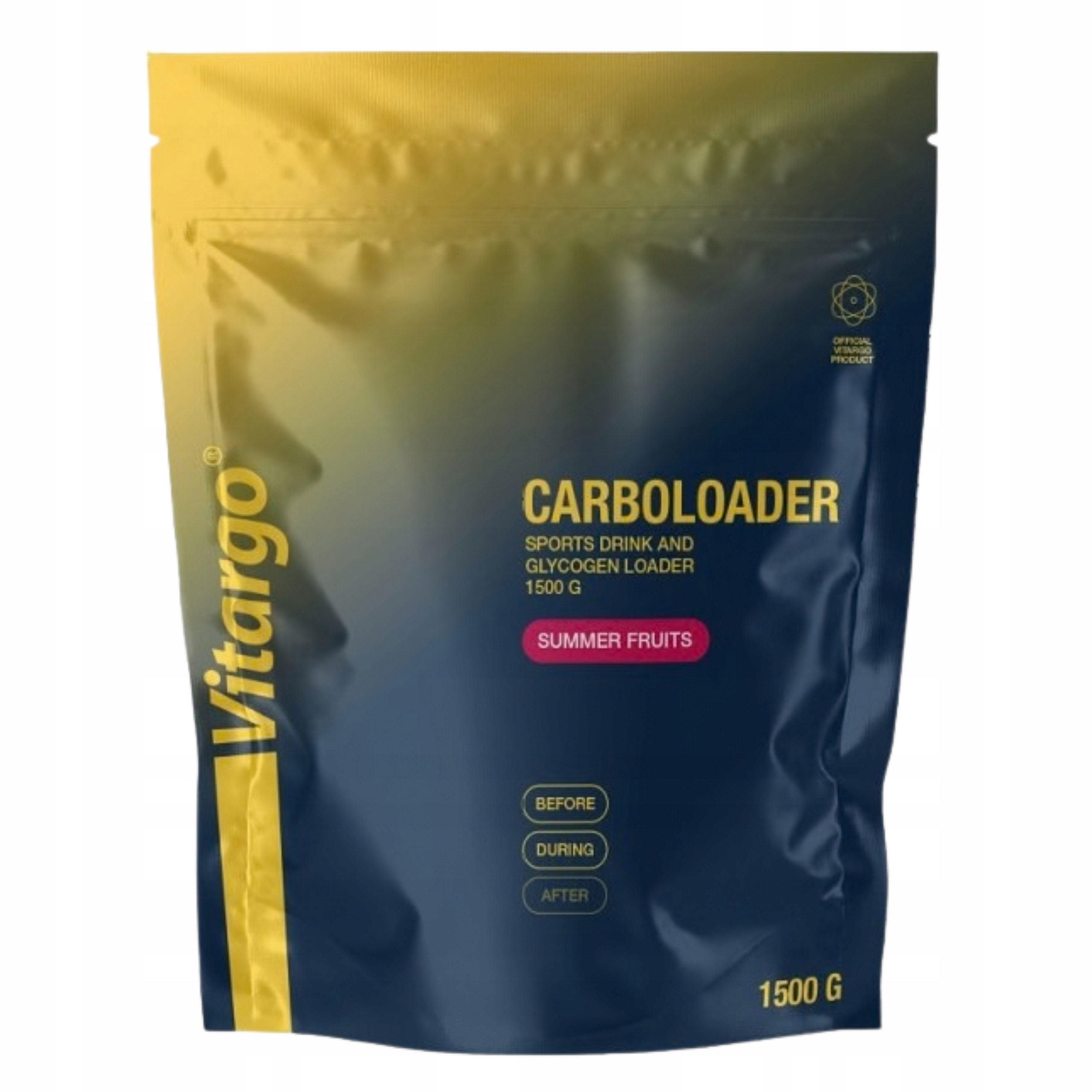 Sacharidy Vitargo Carboloader 1500 g Energie Trénink Ovocný prášek